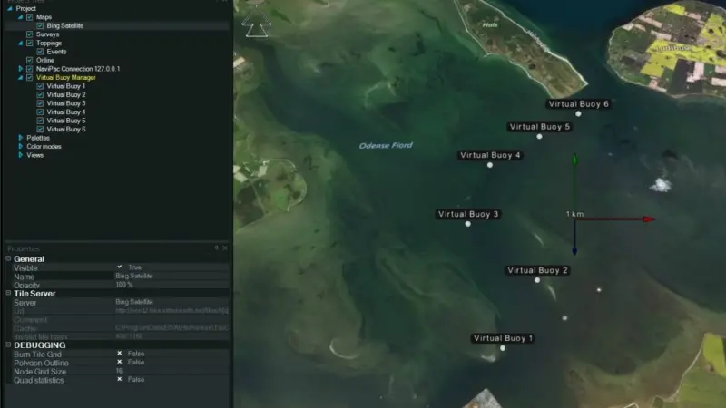 NaviSuite Perio provides harbour and other waterway authorities with the ability to replace marker buoys with virtual buoys