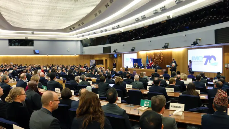 Her Majesty Queen Elizabeth II has helped celebrate the IMO's 70th anniversary at its HQ in London