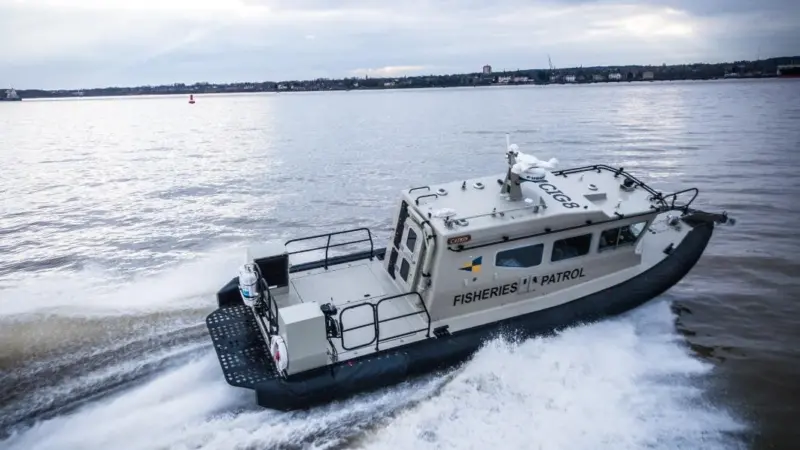 HPB 1300 has a maximum speed of 35 knots and a range of 200 nautical miles