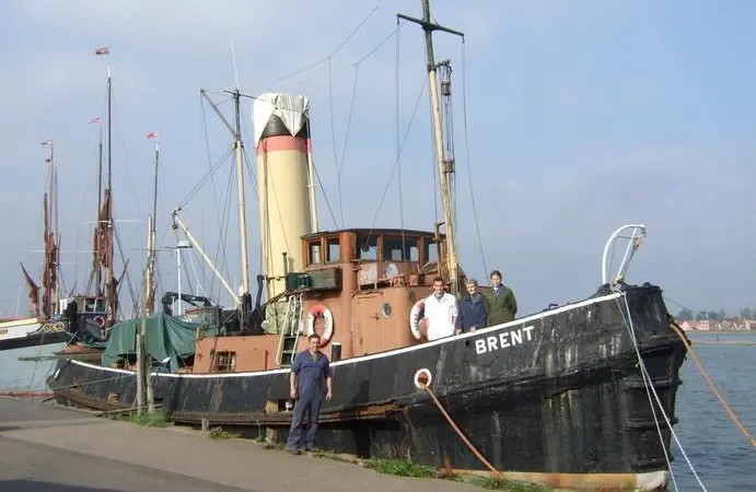 It is hoped to raise £60,000 for the 'Brent' to get back sailing again (Steam Tug Brent Trust)