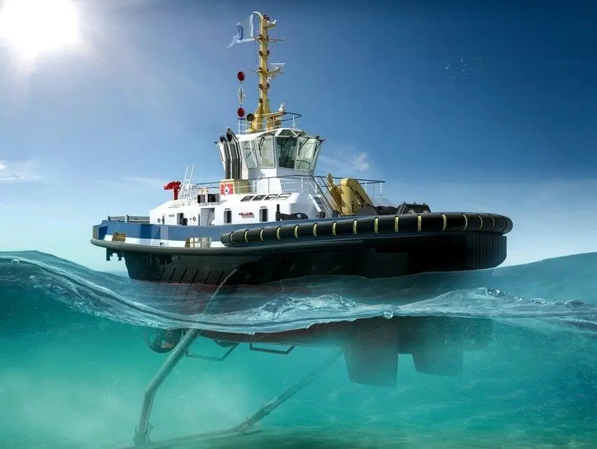 'Papillon' is the first Damen tug with Veth Z-drives (Damen)