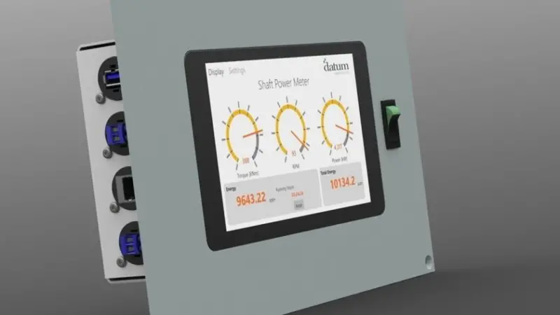 Datum Electronics' Marine Shaft Power Meter System