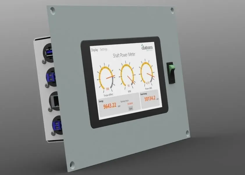 Datum Electronics' Marine Shaft Power Meter System