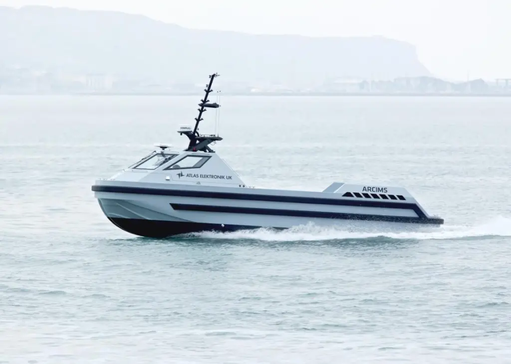 AEUK’s ARCIMS Unmanned Surface Vessel
