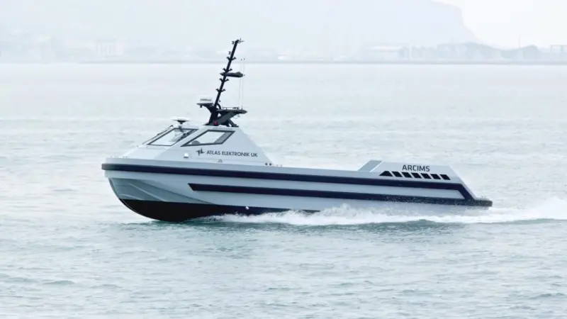 AEUK’s ARCIMS Unmanned Surface Vessel