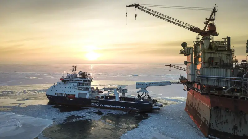 The Icemann is installed on the ‘Stepan Makarov’ a new ice-class platform standby vessel built for the Sakhalin-2 project