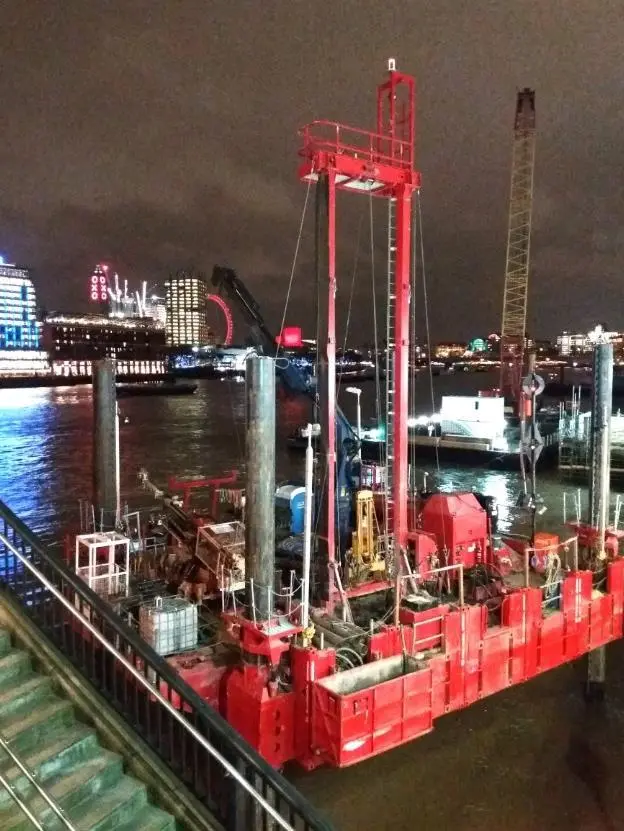 Fugro's 'Skate 2D' jack-up barge