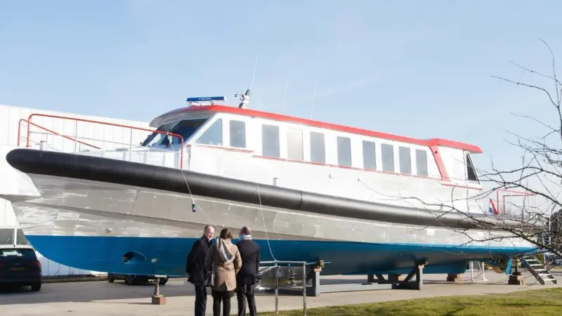 'Fostaborg' will take passengers from Holwerd to Ameland island in just 30 minutes