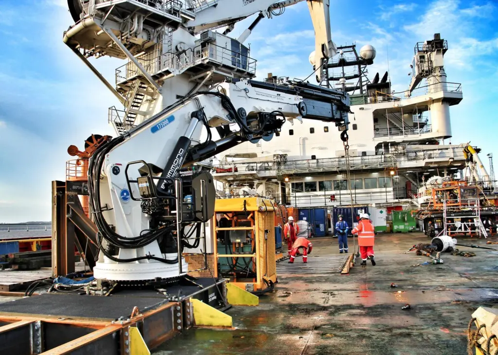 Brimmond Group’s design engineers modified the base of the crane reducing the overall footprint by half