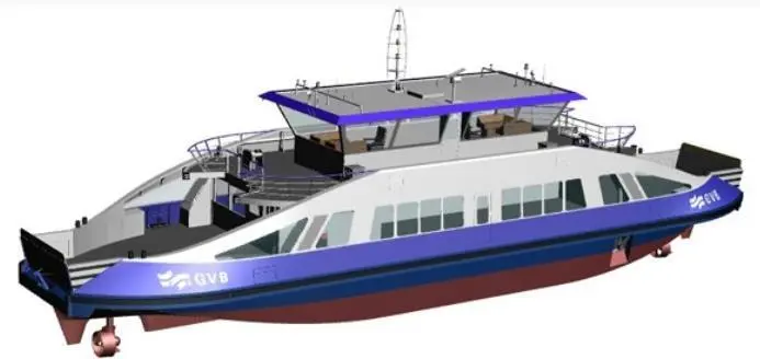 The construction of the first ferry has already started