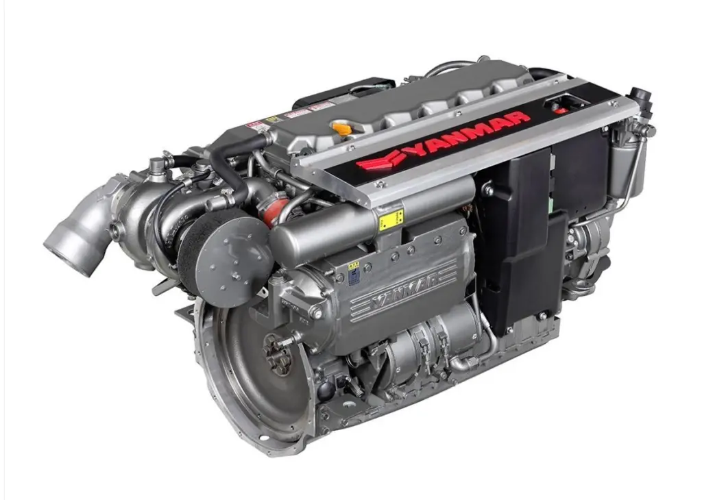 Yanmar's 6LY440 is a 5.8 litre six-cylinder engine