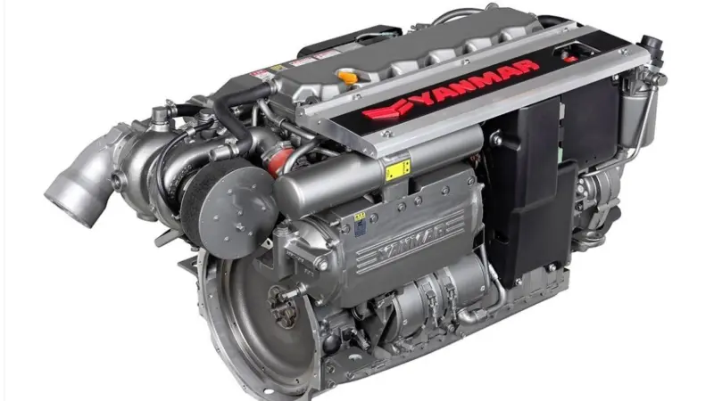 Yanmar's 6LY440 is a 5.8 litre six-cylinder engine