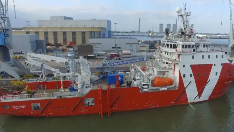 The Walk to Work system will be used to transfer personnel and essential cargo during commissioning work over the next eight months