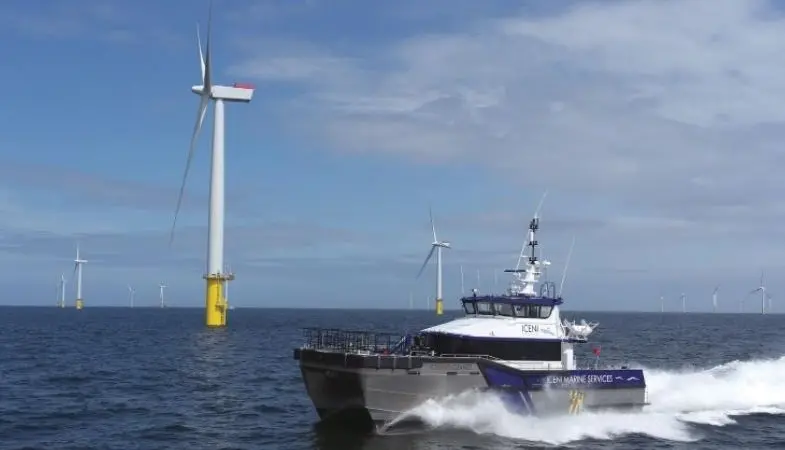 Turner Iceni crew transfer vessel