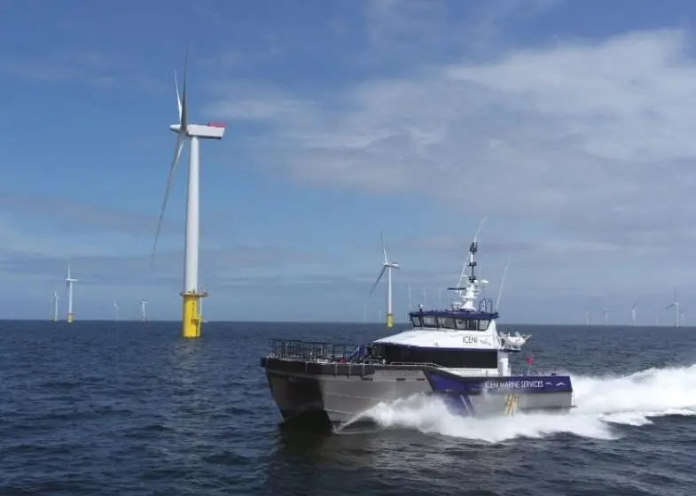 Turner Iceni crew transfer vessel