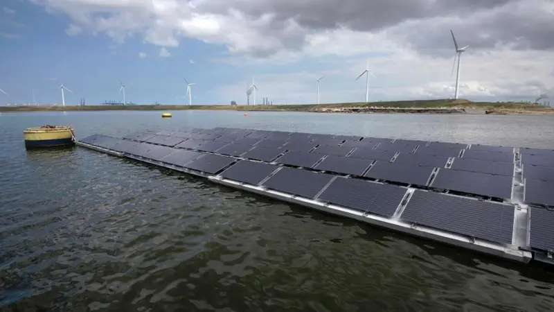 The Dutch solution for finding space for solar farms is to look for offshore sites