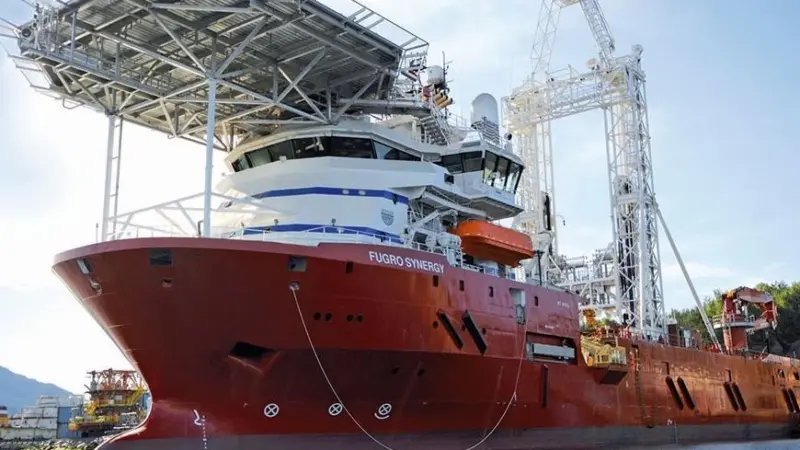 'Fugro Synergy': wipers supplied by B Hepworth