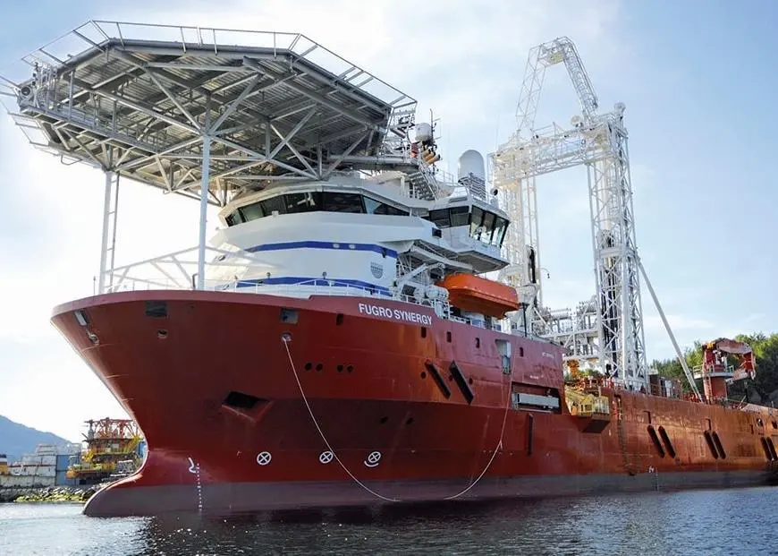 'Fugro Synergy': wipers supplied by B Hepworth