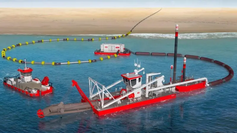The order also includes three floating IHC Multi-Booster stations