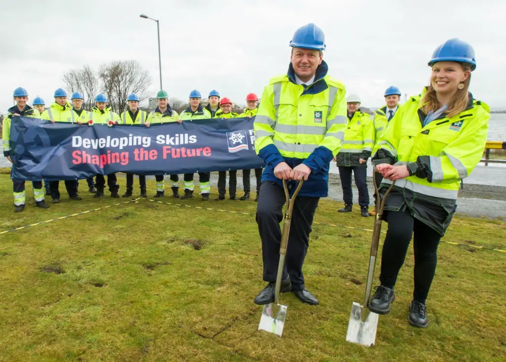 Construction of Forth Ports' new training academy is underway