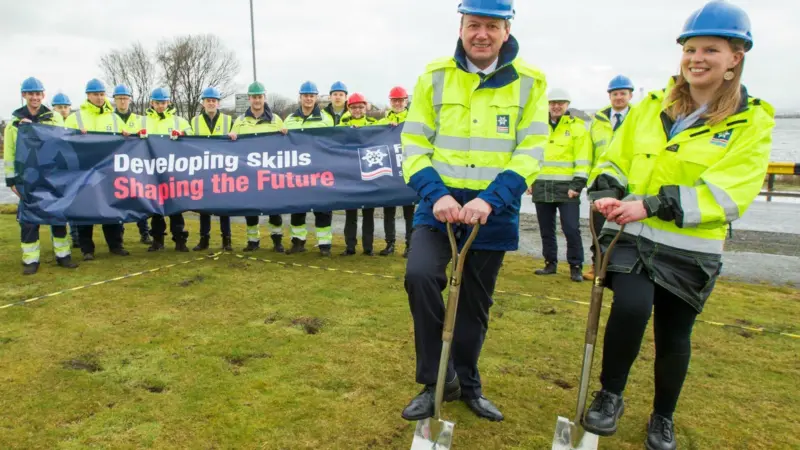 Construction of Forth Ports' new training academy is underway