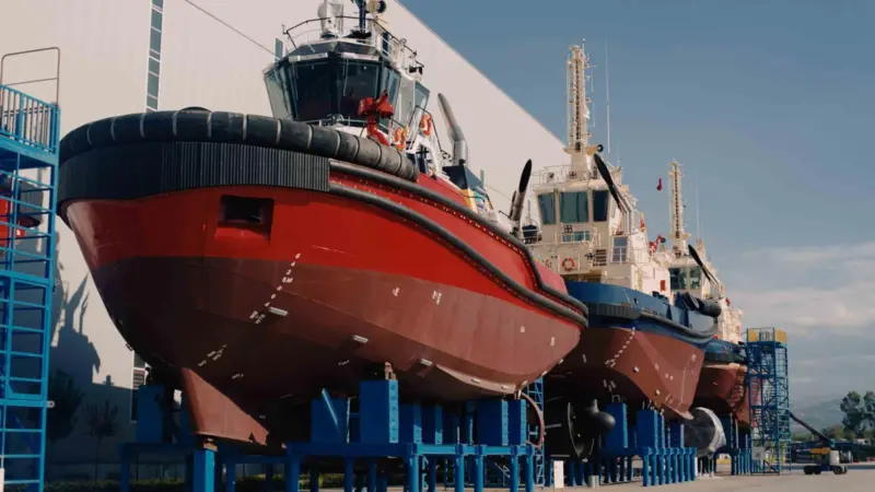 Rolls-Royce will supply thrusters for 11 Sanmar built tugs (Rolls-Royce)