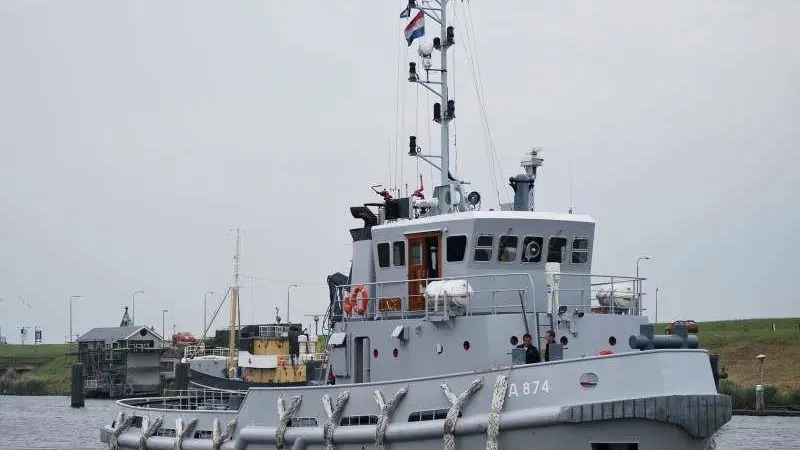 'Regge' is the third of four ex-Netherlands Navy tugs now under new ownership (Baltic Shipping Services)