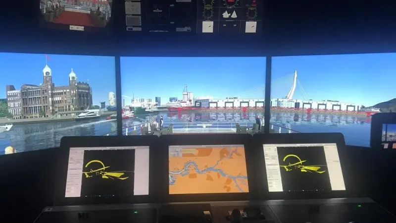 Fittingly, Simwave's opening ceremony was simulated