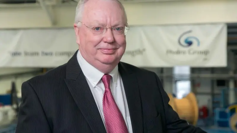 Hydro Group Managing Director Doug Whyte