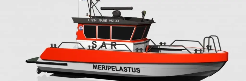 The boats are a centre cabin design supplied with hydraulically operated bowports and SAR equipment