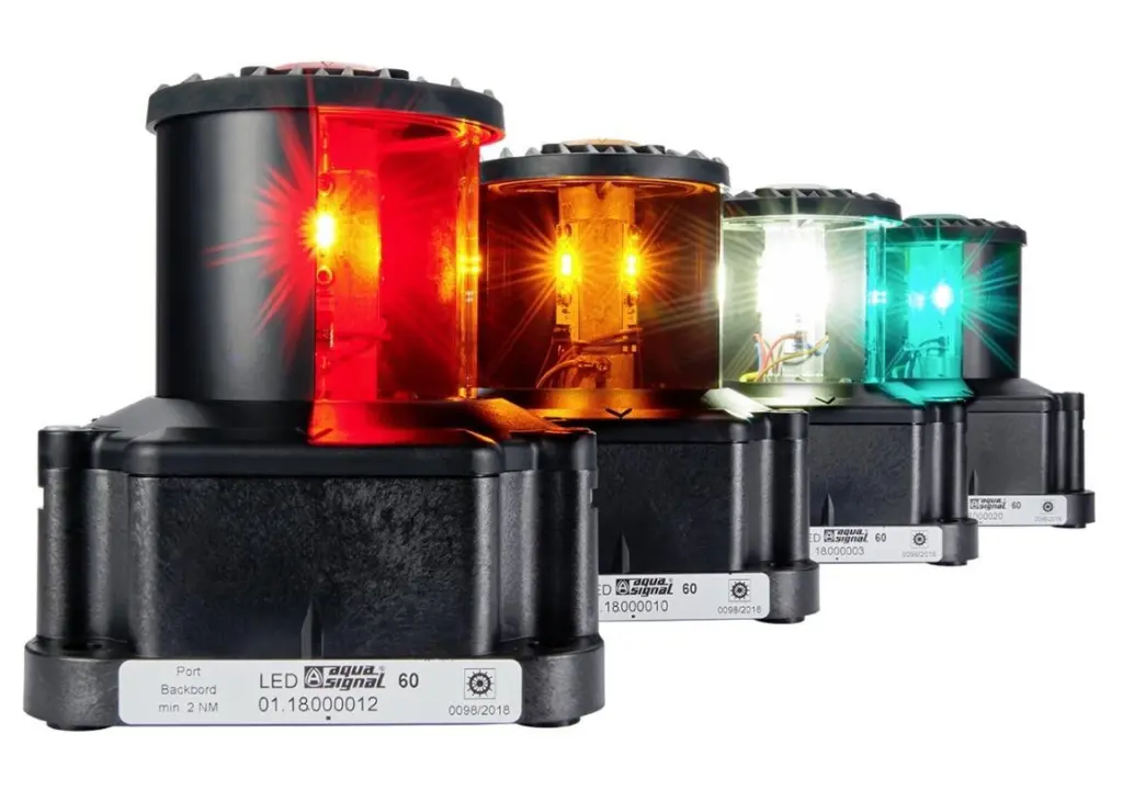 Aqua Signal Series 60 and Series 61 long-life LED navigation lights