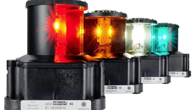Aqua Signal Series 60 and Series 61 long-life LED navigation lights