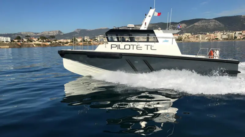 'Mejean' will join the first pilot boat previously delivered to the Port of Toulon by iXblue six years ago