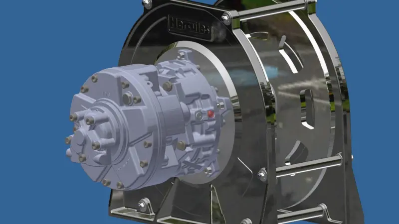The new universal deck winch further expands the Company’s acclaimed range of hydraulic winches