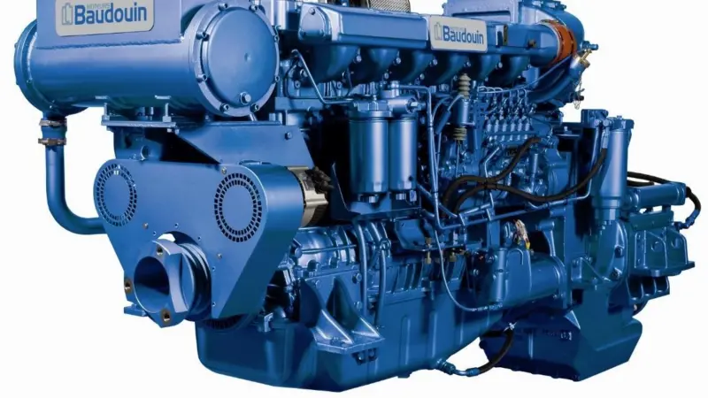 Moteurs Baudouin 6W126M 4 stroke marine diesel engine