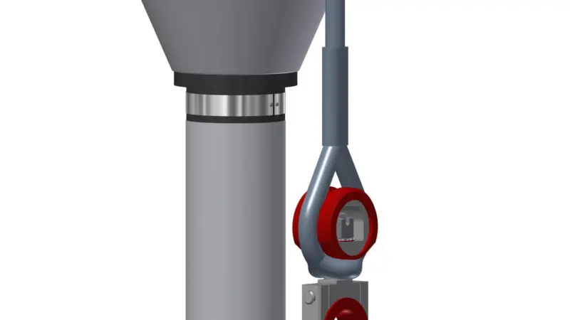 The swivel feature has been designed to easy to inspect and service because it’s inserted into the mooring line
