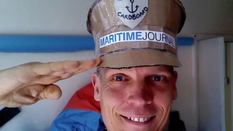 MJ's 'Captain Cardboard' reports for duty