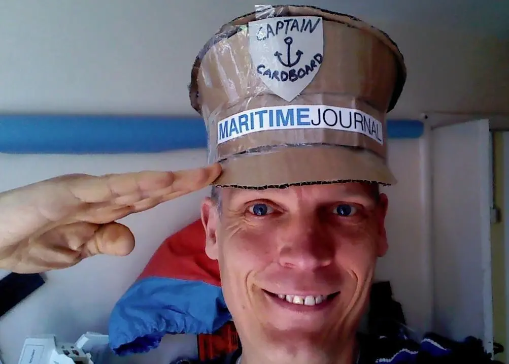 MJ's 'Captain Cardboard' reports for duty