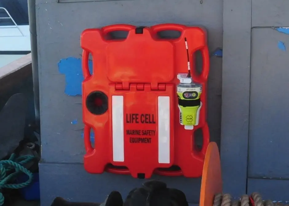 Life Cell is like combining a life ring and a ditch kit in one device