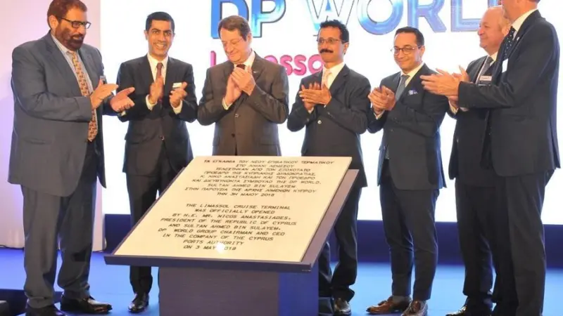 Oening of the new cruise passenger terminal at DP World Limassol