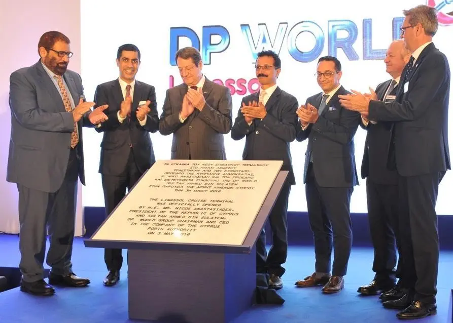 Oening of the new cruise passenger terminal at DP World Limassol