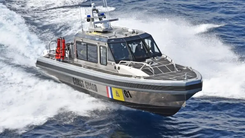 Metal Shark's 38 Defiant reaches top speeds in excess of 45 knots