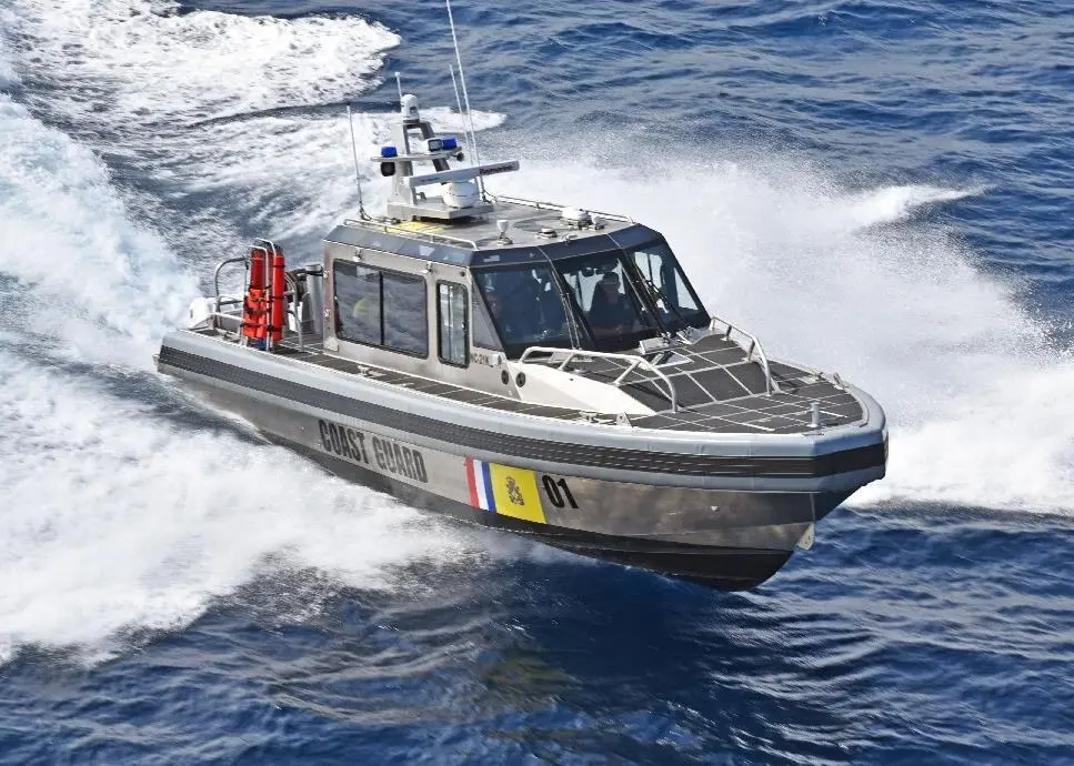 Metal Shark's 38 Defiant reaches top speeds in excess of 45 knots