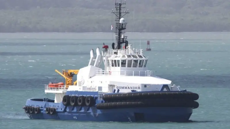 'Commander' is the first of five escort tugs for Valdez (Captain Ted Shipspotting.com)
