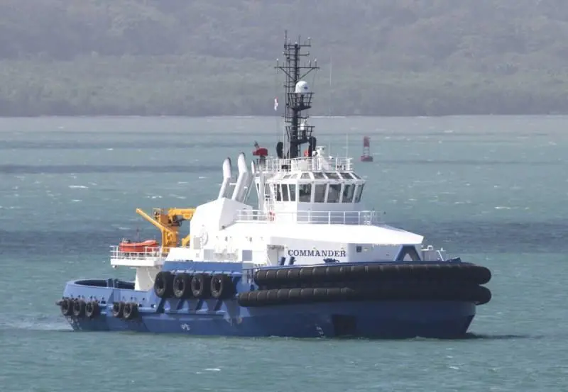 'Commander' is the first of five escort tugs for Valdez (Captain Ted Shipspotting.com)