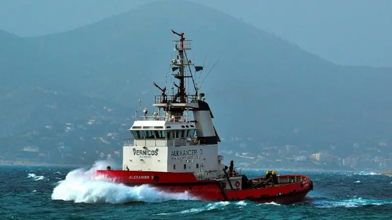 Vernicos tugs have a significant presence in the Eastern Mediterranean (Vernicos)