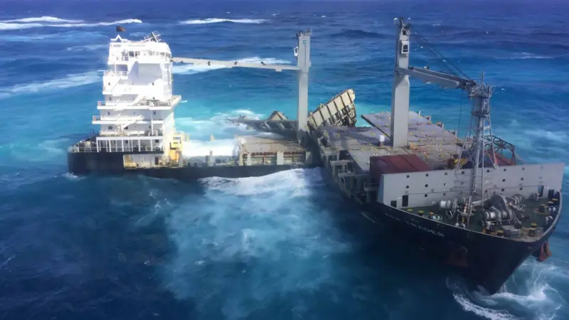 Shanghai Salvage has been appointed to remove 'Kea Trader' (Lomar Shipping)