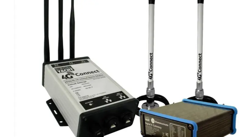 4G Connect Pro uses two external antennas for optimum range and speed