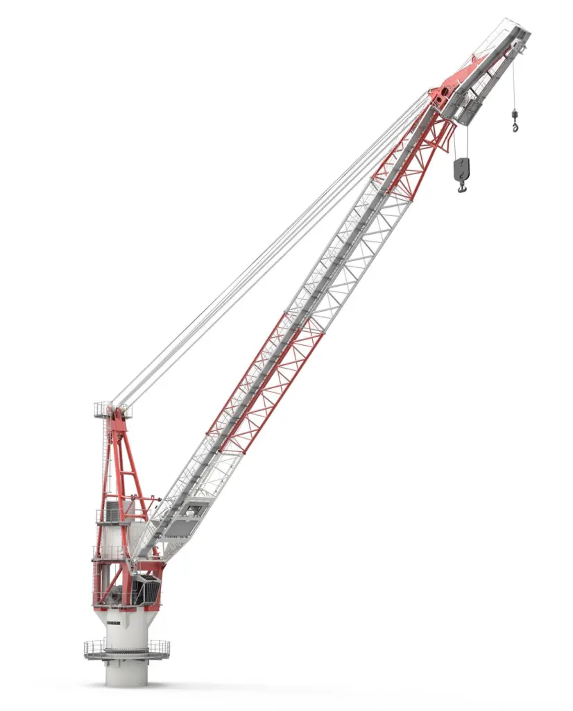 Liebherr’s retake on its CBO series can be ordered with a variety of boom lengths and lifting capacities. Image: Liebherr