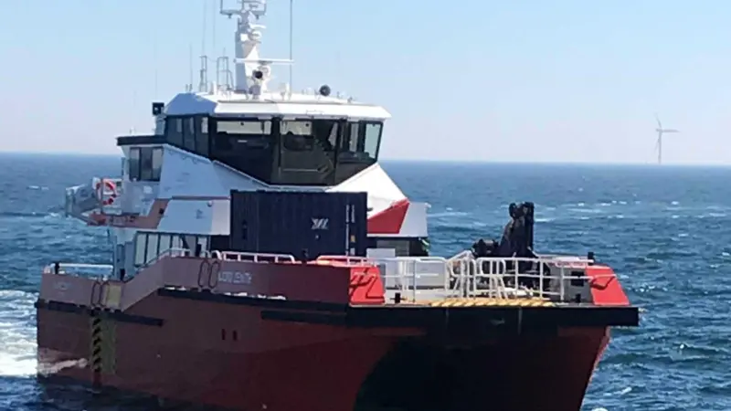 Njord Offshore’s new support vessel, ‘Zenith’, designed by BMT Nigel Gee